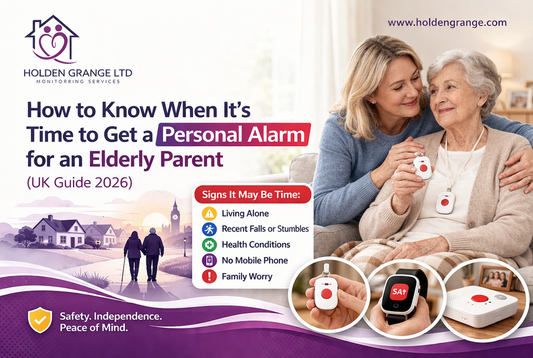 How to Know When It’s Time to Get a Personal Alarm for an Elderly Parent (UK Guide 2026)